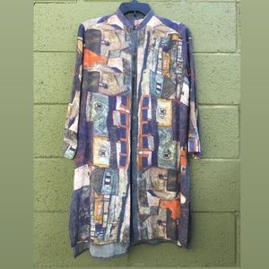 Podwai silky tunic dress S